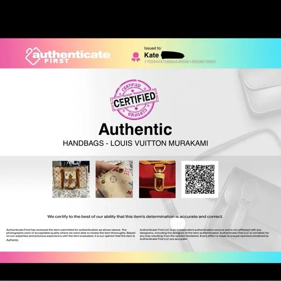 LOUIS VUITTON White Monogram Multicolore Aurelia MM Tote Bag - Picture 16 of 16